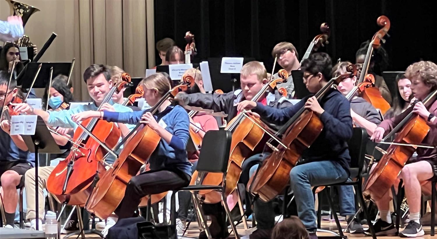  Senior Regional Orchestra on Stage